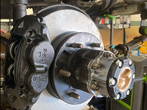 Toyota Land Cruiser disc brake